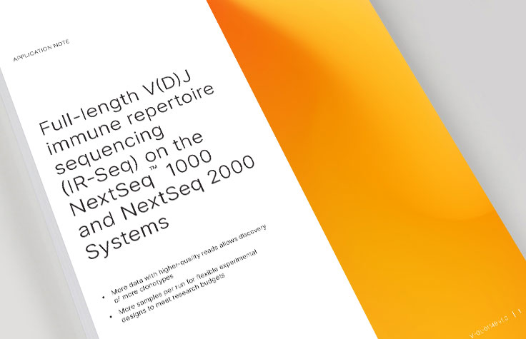 Immune repertoire sequencing on NextSeq 1000/2000
            Systems