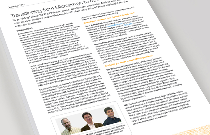 From Microarrays to RNA-Seq