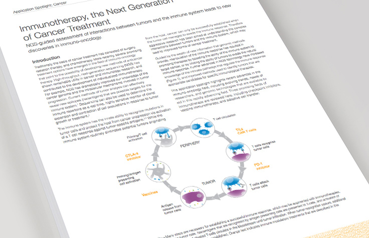 Using NGS to Aid the Immune System in Targeting Cancers