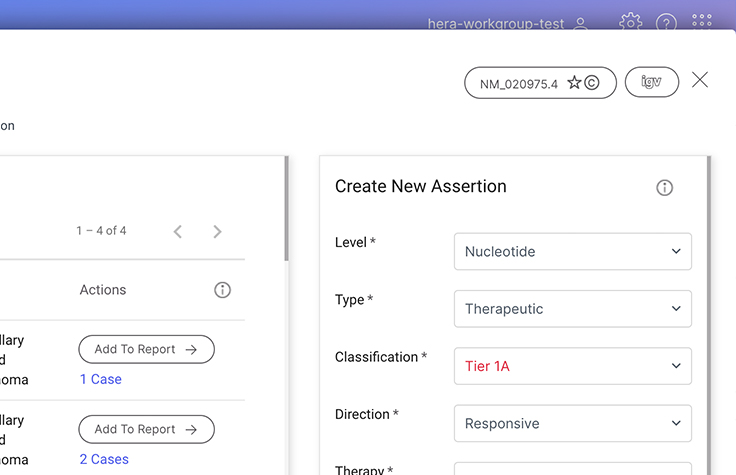 screenshot of Lab Curation