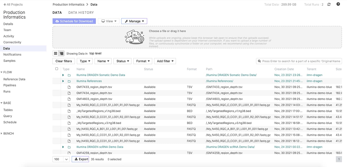 centralized data and tool management